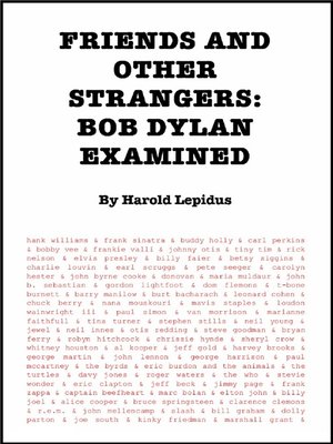 cover image of Friends and Other Strangers